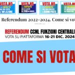 REFERENDUM SULL’IPOTESI DI CCNL FC: ESPRIMI LA TUA IDEA!